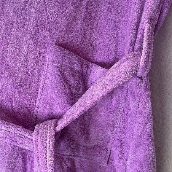 Plush Purple Bathrobe - Picture 6 of 6
